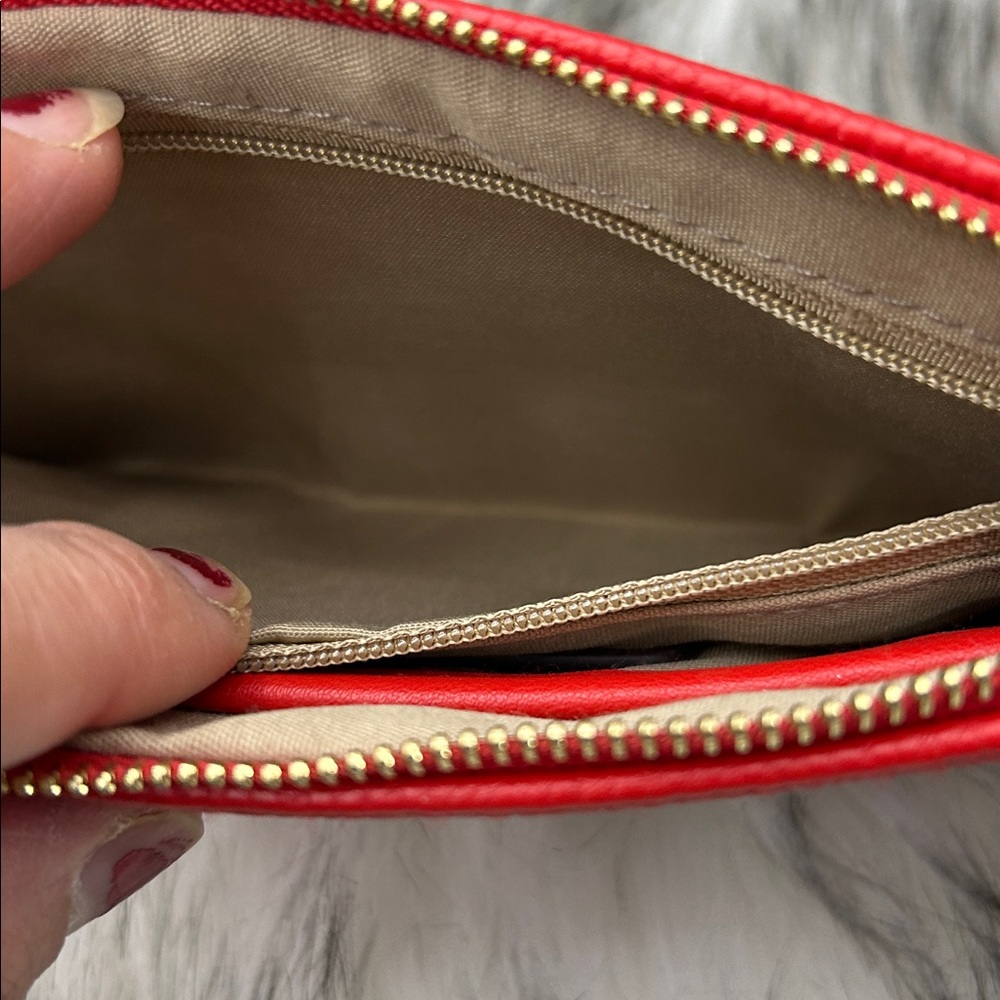 Nanette Lepore Vibrant Red Wristlet - Picture 9 of 11
